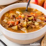 Warm up this autumn with our delicious Fall Soup Recipe featuring savory sausage and sweet apples—it's the perfect comfort food to embrace the cozy season!