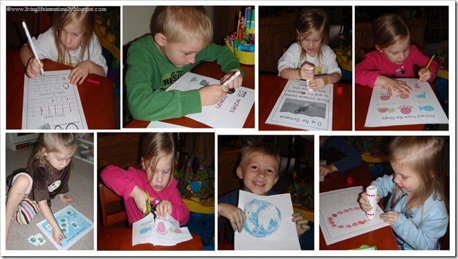 O is for Ocean Worksheets O is for Ocean Worksheets