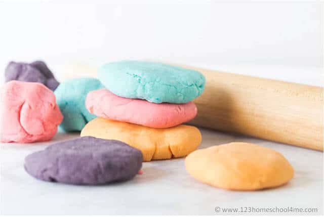 Scented Playdough - best playdough recipe