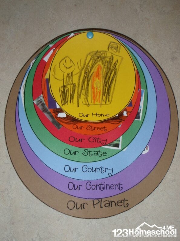 where do i live printable activity