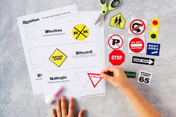 Free Printable Community Signs Worksheets