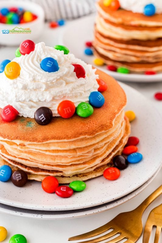 birthday pancakes