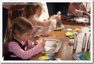 party guests hard at work party guests hard at work