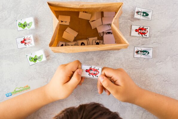 FREE Printable Bug Sight Word Games For Kids FREE Printable Bug Sight Word Games For Kids