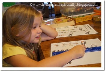 Using a Ruler for Preschoolers with free printable Using a Ruler for Preschoolers with free printable
