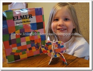 Elmer preschool craft for kids Elmer preschool craft for kids