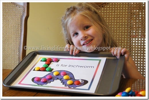 I is for Inchworm Worksheets I is for Inchworm Worksheets