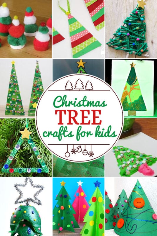 Christmas Tree Crafts for Kids