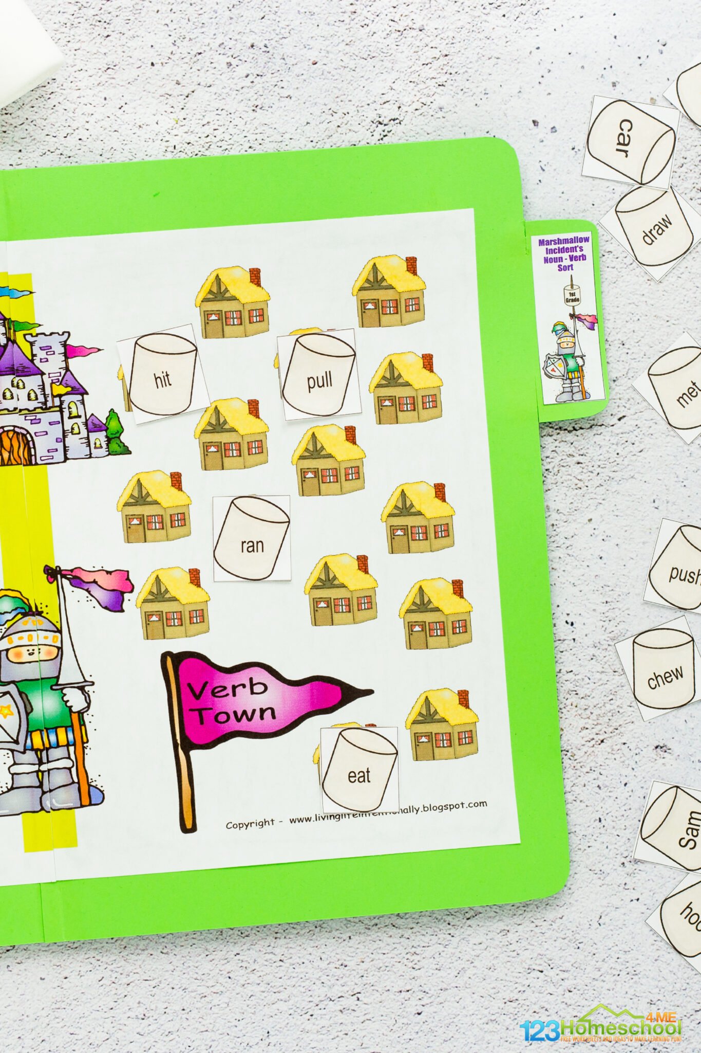 FREE Parts of Speach Games for 2nd6th graders