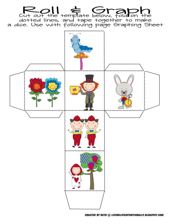 FREE Alice in Wonderland Worksheets