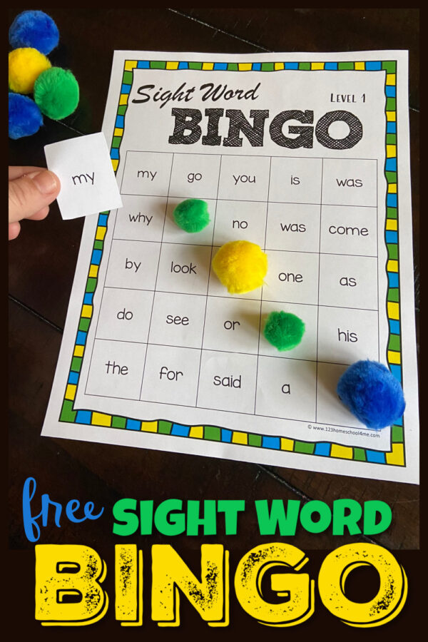 FREE Printable Pre-Primer Sight Words Books
