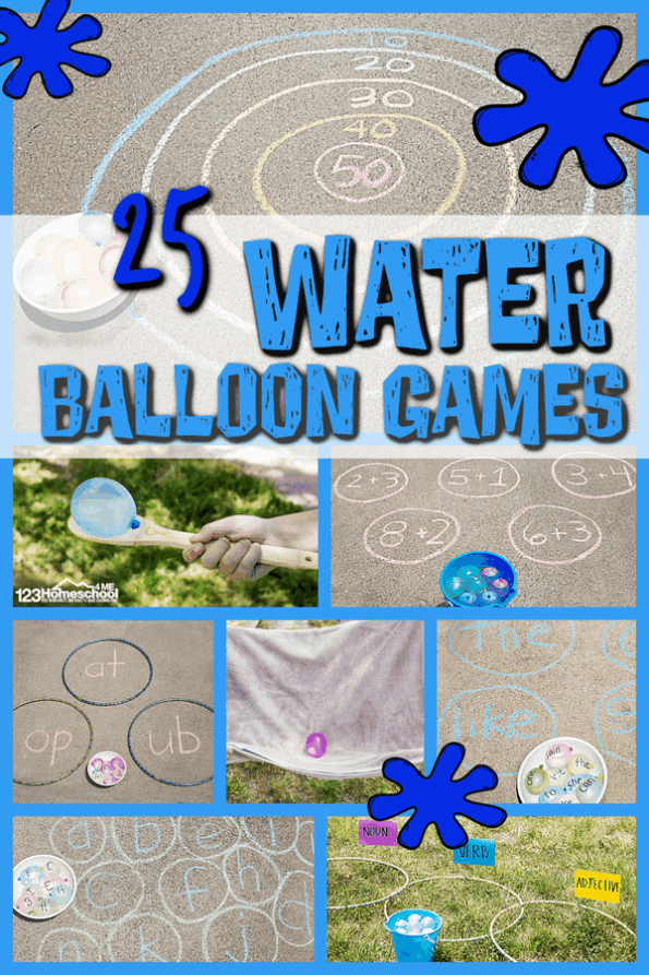 25+ Water Balloon Games for Kids 123 Homeschool 4 Me