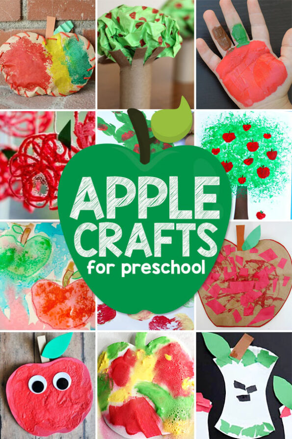 🍎 75+ Apple Crafts & Activities for Preschoolers & Kids of all Ages