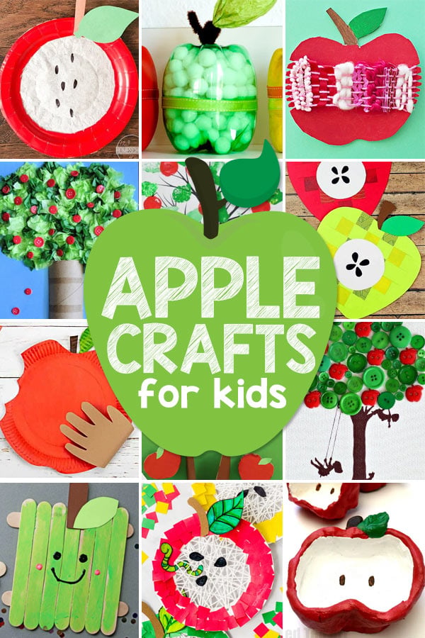 🍎 75+ Apple Crafts & Activities for Preschoolers & Kids of all Ages