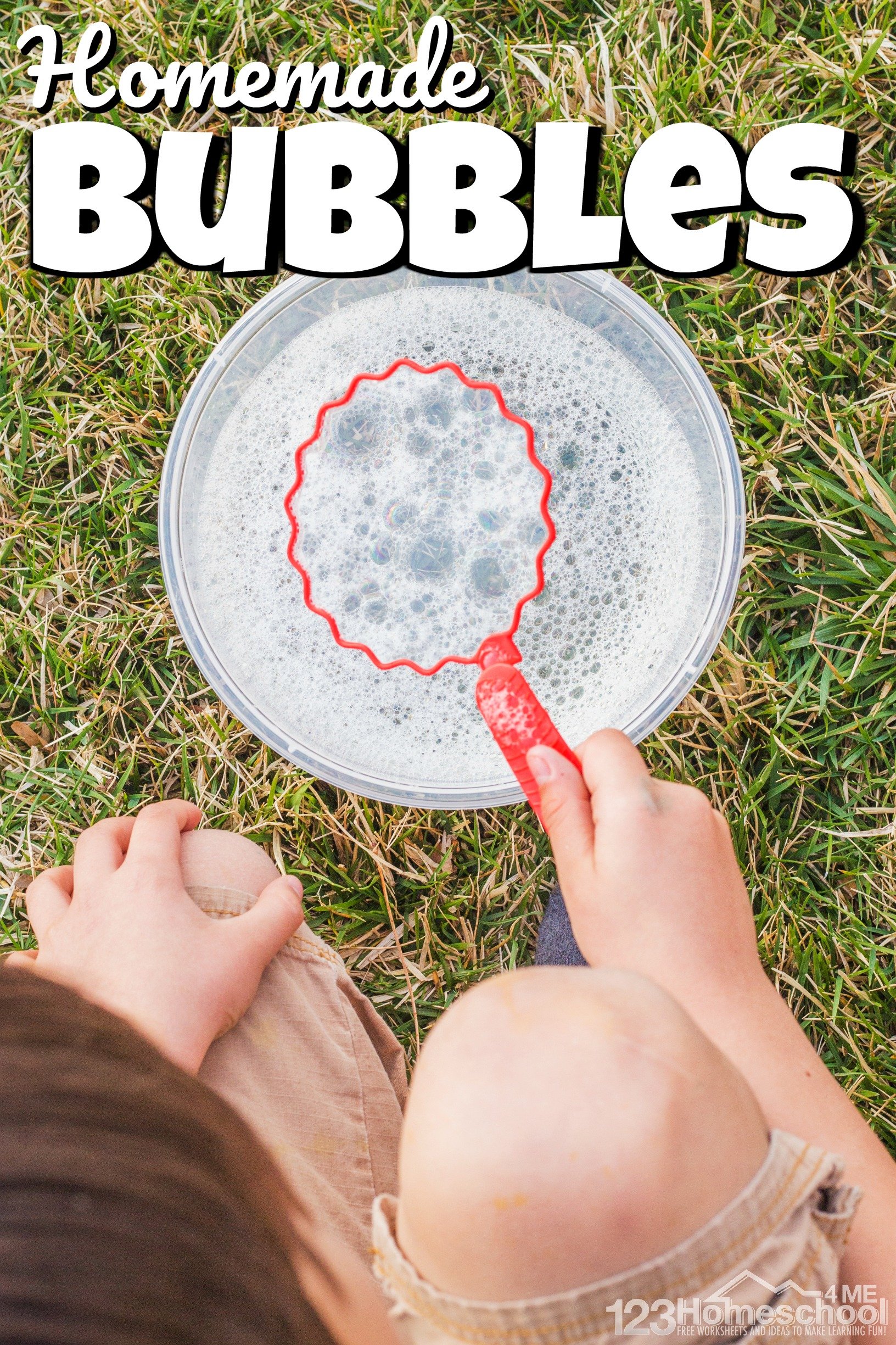 Epic homemade bubble solution for giant bubbles