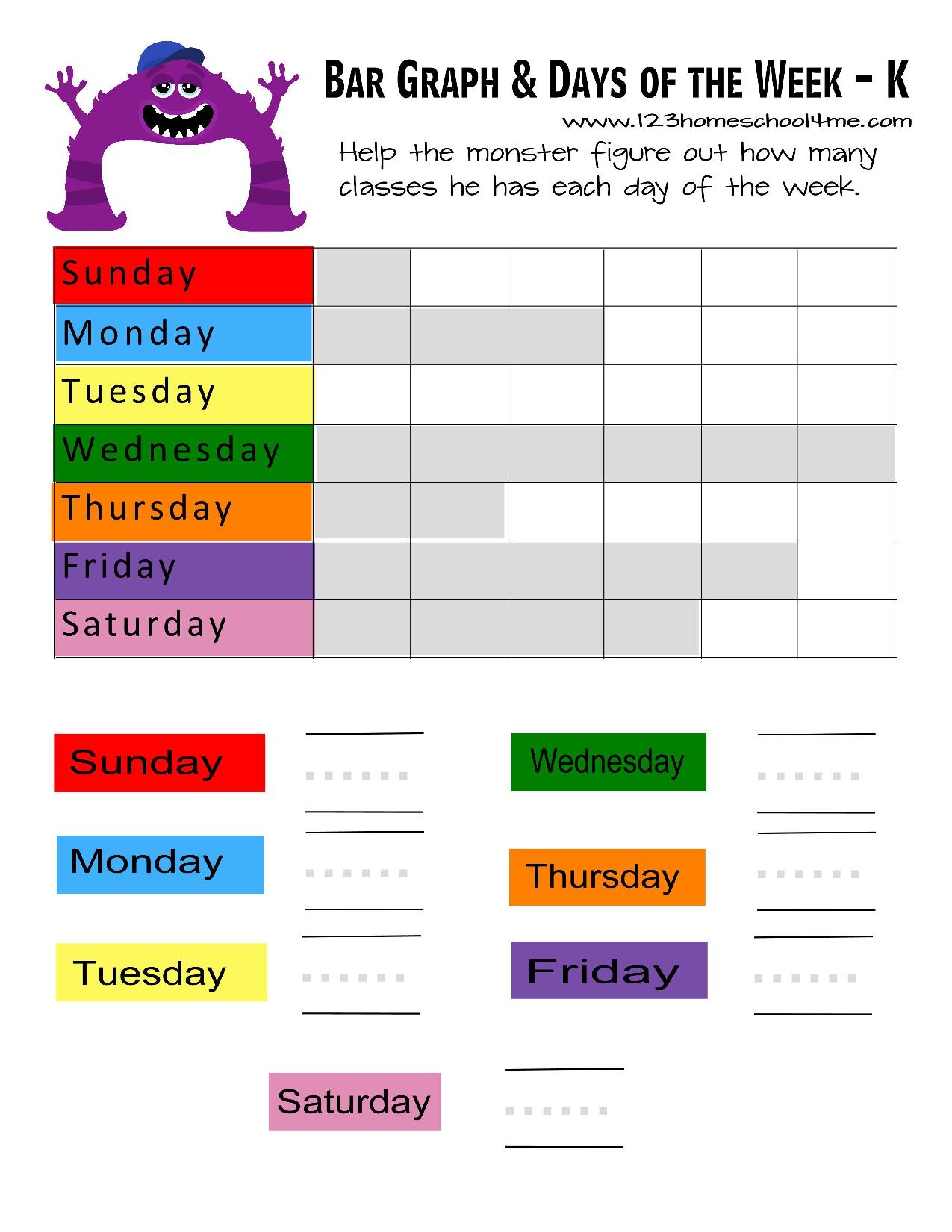 Monster Day Routine Worksheet FREE Disney Monsters Inc. Printable Worksheets