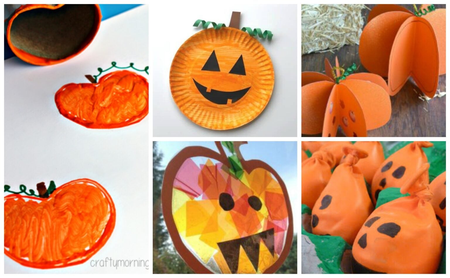 100+ 100 FUN Pumpkin Crafts for Kids plus Activities & Printables