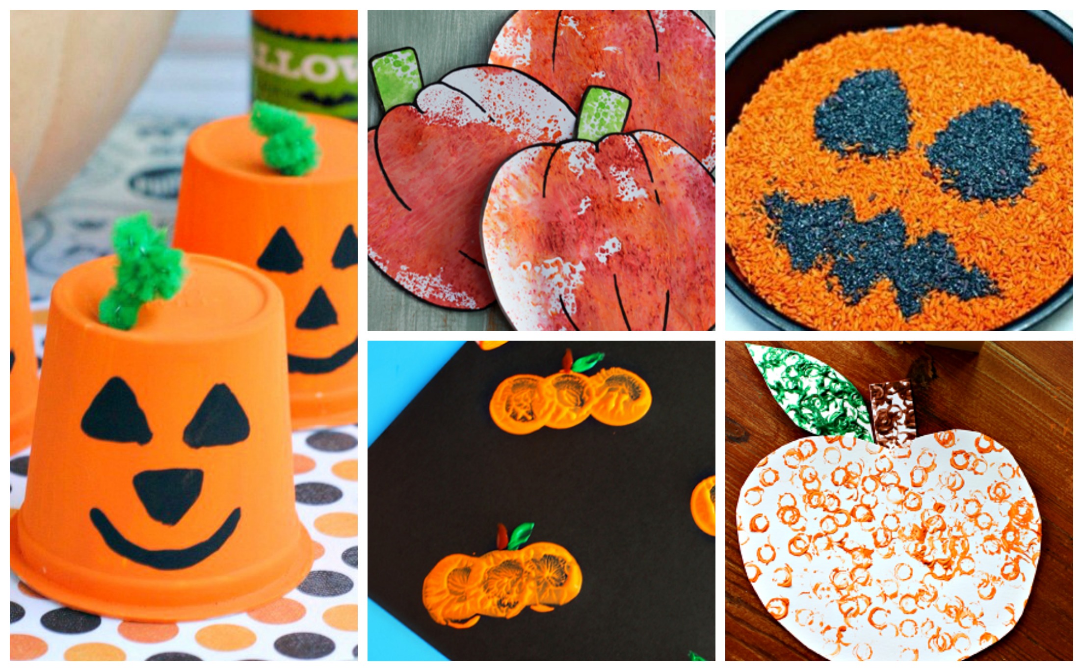 100+ Pumpkin Crafts for Kids plus Activities &amp; Printables