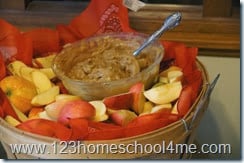 Farm Party Food Apple Dip Farm Party Food Apple Dip