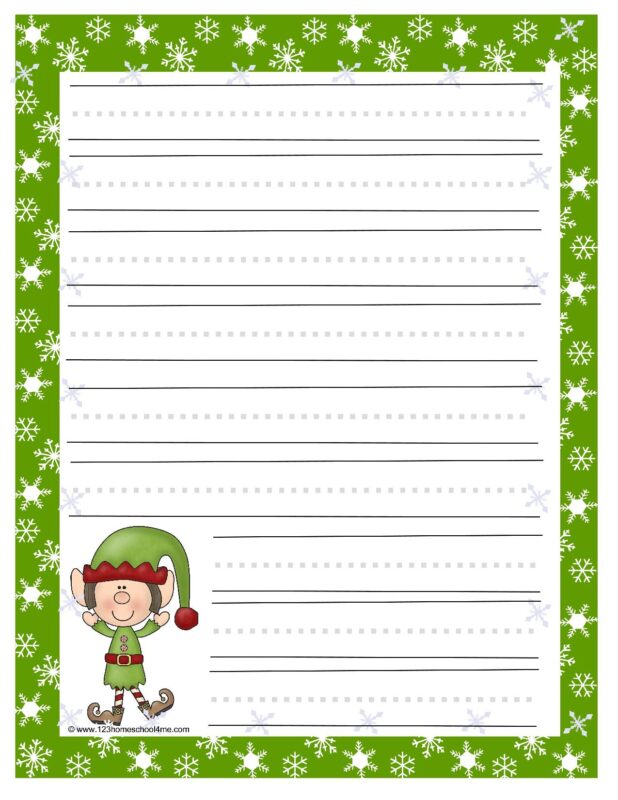 🎄 FREE Printable Christmas Stationery