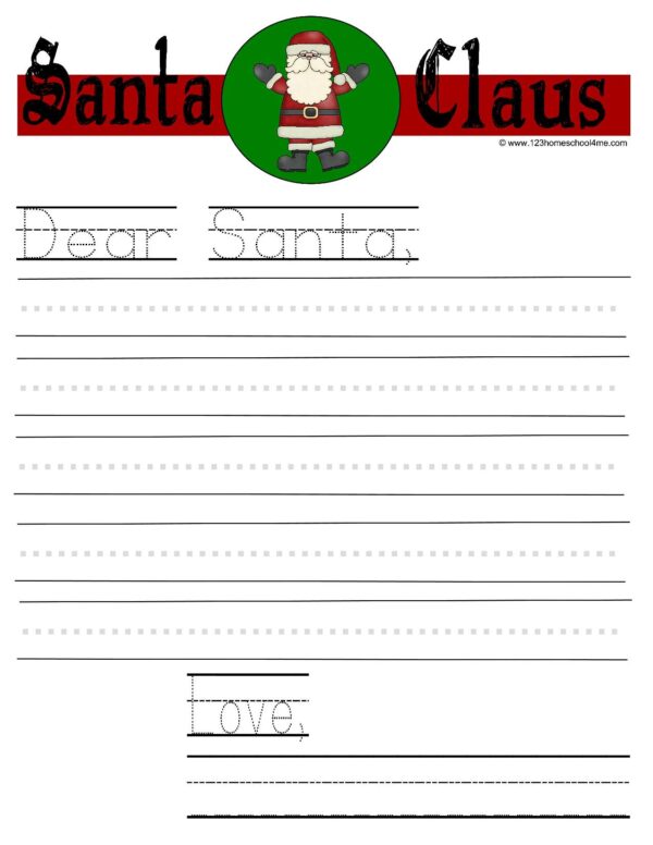 🎄 FREE Printable Christmas Stationery