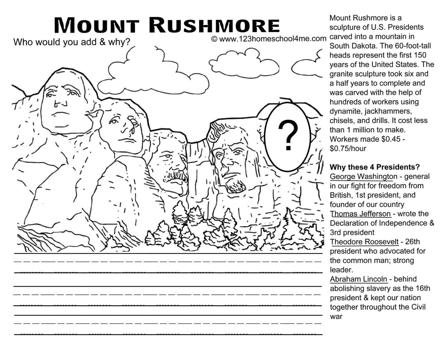 FREE Printable Presidents Day Worksheets And Activities