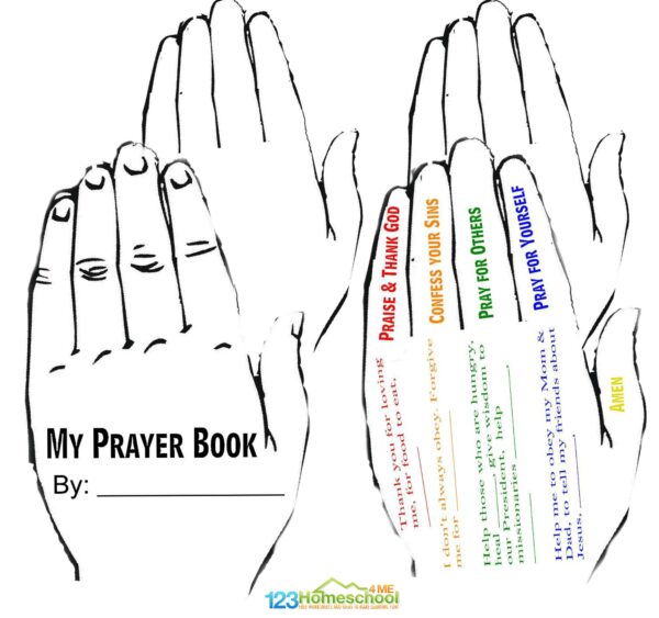 🙏 FREE Printable Children's Prayer Book for Kids