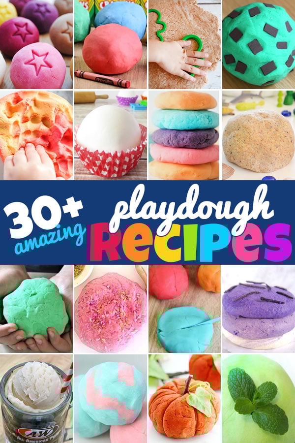 30+ Amazing, EasytoMake Playdough Recipes