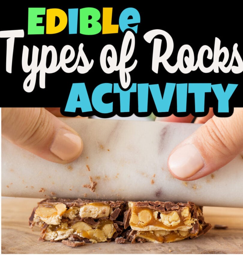 Ediable Rocks Types of Rocks for Kids - Edible Rock Classification Earth Science Activity