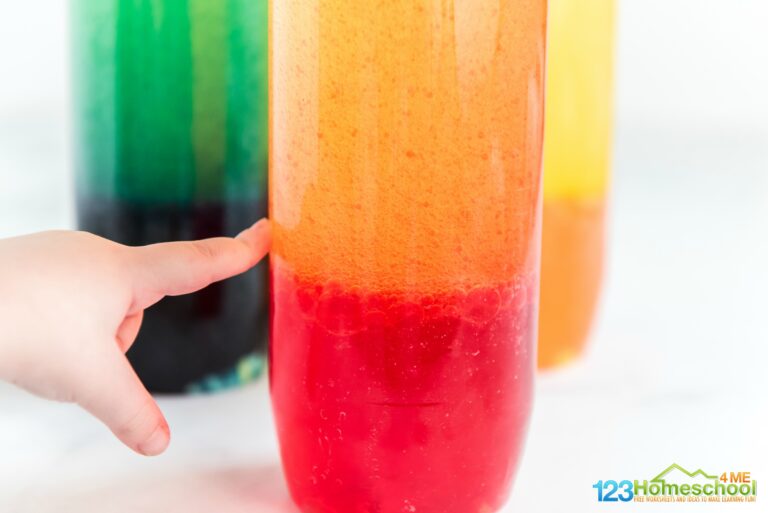 🧪 How to Make a Lava Lamp with FREE Experiment Worksheet