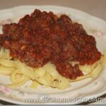 super delicious and easy to make homemade meat sauce recipe
