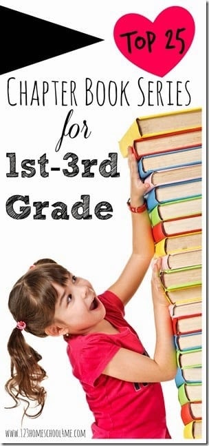 25 amazing Chapter Book Series for Kids - help kids get excited about reading with these great chapter books for kids in first grade, 2nd grade, and 3rd grade. These are great book recommendations for picking books at the library with the (FREE printable book list), summer reading, reading clubs. #chapterbooksforkids #bookrecommendations #booklists #chapterbooksforkids #firstgradebooks #2ndgradebooks #3rdgradebooks