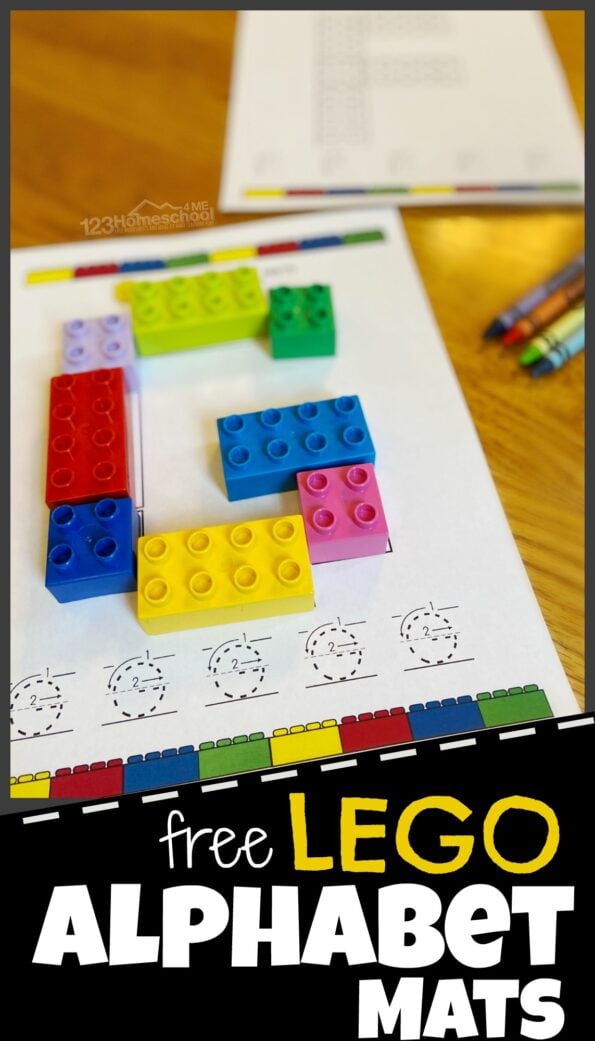 free printable lego duplo alphabet mats