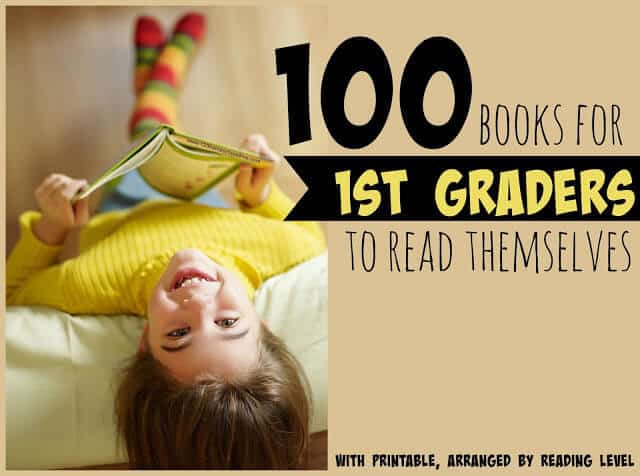 Looking for a great 1st Grade Book List? You will love this this of first grade reading books arranged by reading level!