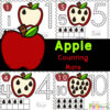 🍎 Free Apple Playdough Mats - Counting Activities for Preschoolers