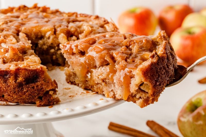 Transform your home into a cozy autumn retreat with our easy Caramel Apple Cake—just mix, bake, poke, and drizzle for a delightful treat that will become your new favorite!