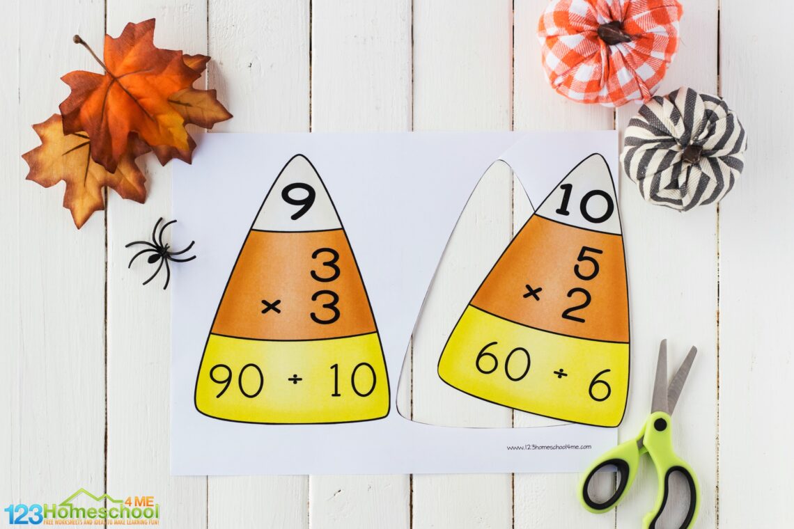 FREE Candy Corn Math Multiplication And Division Puzzles free-candy-corn-math-multiplication-and-division-puzzles