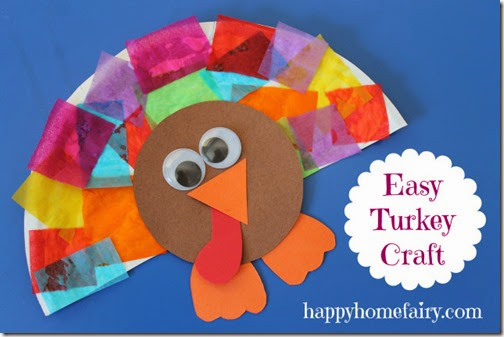 Easy Turkey Craft for Preschoolers perfecte for November or Thanksgiving Easy Turkey Craft for Preschoolers perfecte for November or Thanksgiving