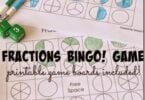 Fractions BINGO Game