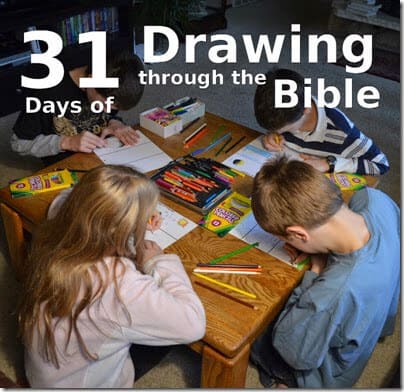 Drawing through the Bible in a Month