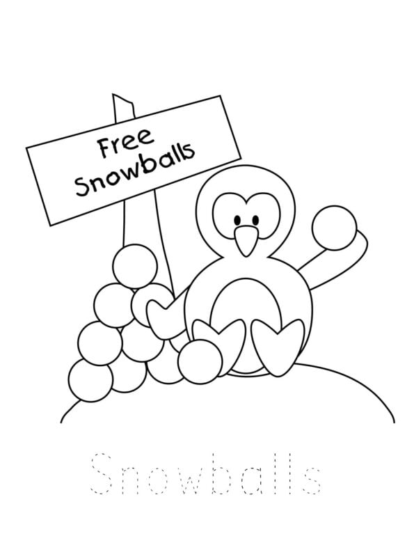 ️ FREE FREE Printable Winter Coloring Sheets