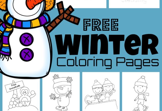 ⛄ FREE Winter Math Activity with Snap Cube Pattern Cards