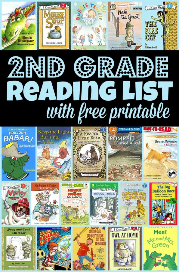 📚 FREE Printable Monthly Reading Log