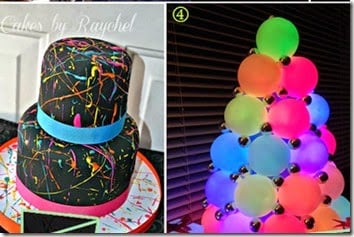 neon birthday party neon birthday party
