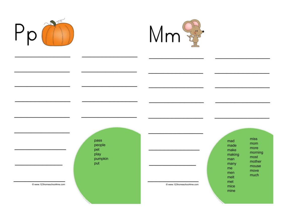 Free Printable Spelling Dictionary for Kids Printable