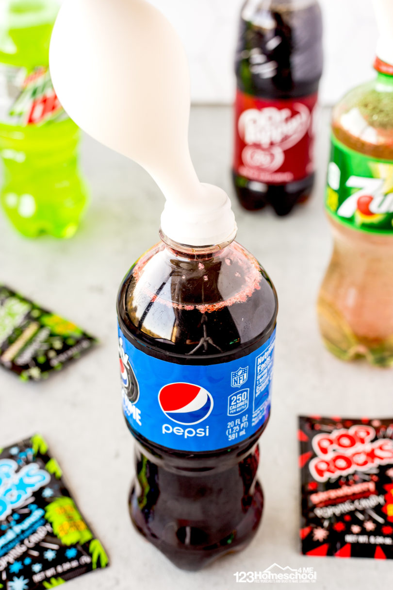 Pop Rocks Project Pop Rock Science Experiment for Kids | Savage Rose