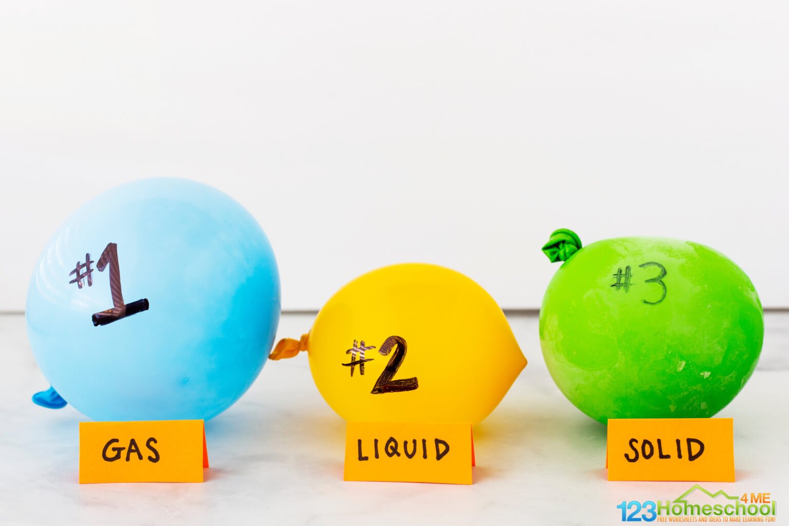 Solid, Liquid, and Gas for Kids with Hands-on Density Experiment