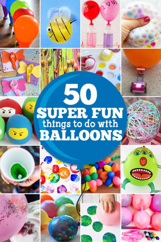 🎈 50 Fun Things to Do with Balloons - Activities for Kids