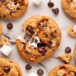 Indulge in irresistible s'mores cookies, packed with marshmallow, graham, and chocolate—perfect for summer and sure to be your kids' new favorite treat!