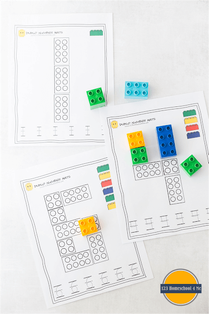 FREE Lego Duplo Number Mats - so much fun while helping kids practice building and writing numbers These are great for Preschool and Kindergarten age kids! FREE Lego Duplo Number Mats - so much fun while helping kids practice building and writing numbers These are great for Preschool and Kindergarten age kids!